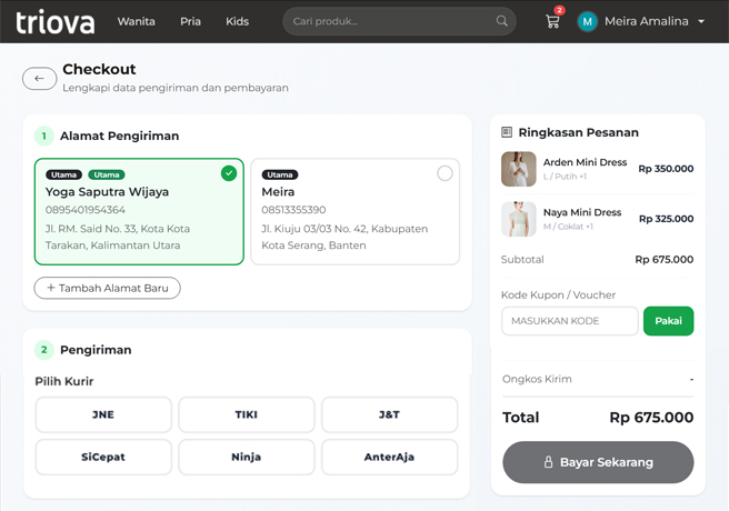 Checkout Preview